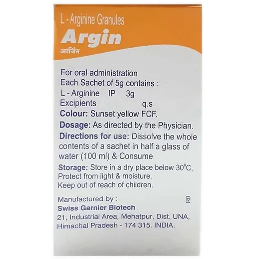 argin sachet 5 gm